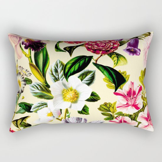 SUMMER BOTANICAL X Rectangular Pillow