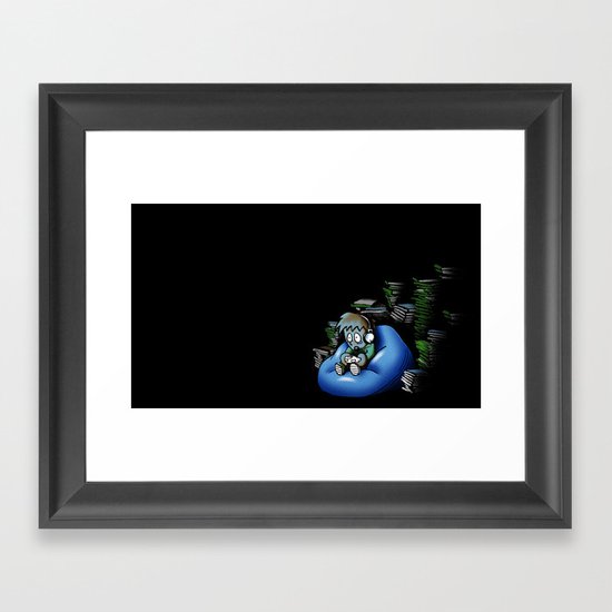 Backlog Framed Art Print