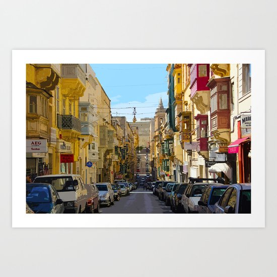 Malta 25 Art Print