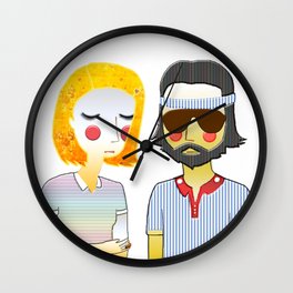 Margot & Richie Wall Clock