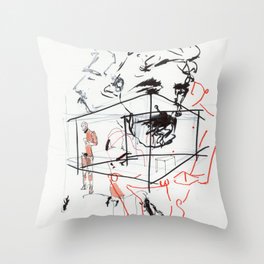 i can't tell dreams from truth Throw Pillow