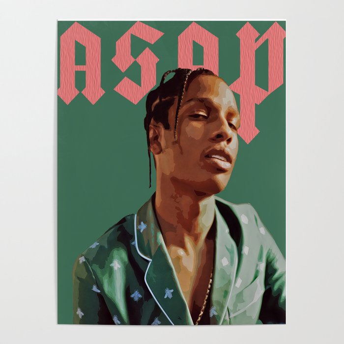 ASAP Print Poster | Graphic-design, Digital, Pattern