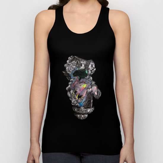 face x2 Unisex Tank Top