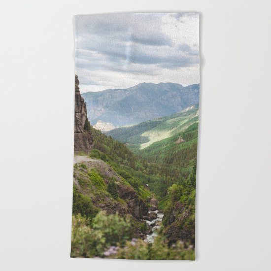 Okay View Beach Towel