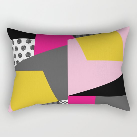 Geometric#13 Rectangular Pillow