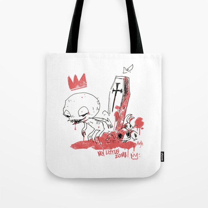 My little zombie Tote Bag