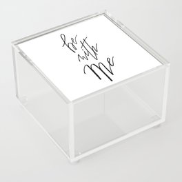 Be With Me Acrylic Box