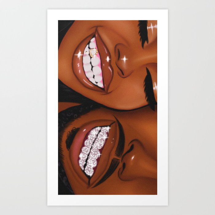Me and somebody's son Art Print