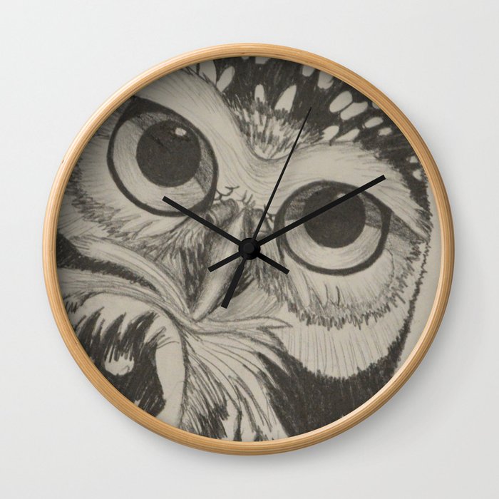 Owl  Wall Clock