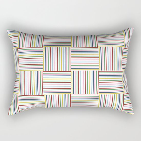 Basket Weave Rectangular Pillow