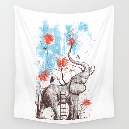 A Happy Place Wall Tapestry
