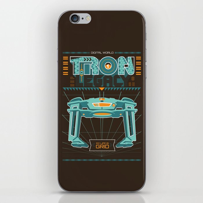 Tron Legacy iPhone Skin