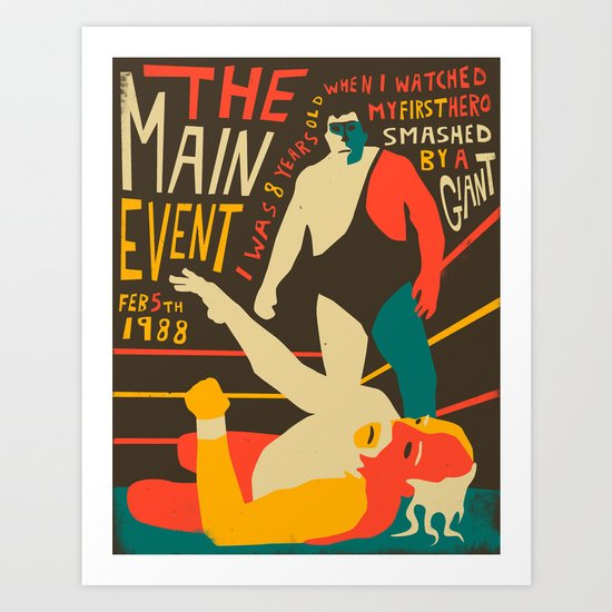The Main Event Art Print