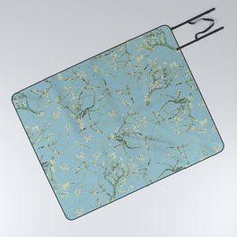Original Van Gogh Almond Blossoms - Seamless Pattern Picnic Blanket