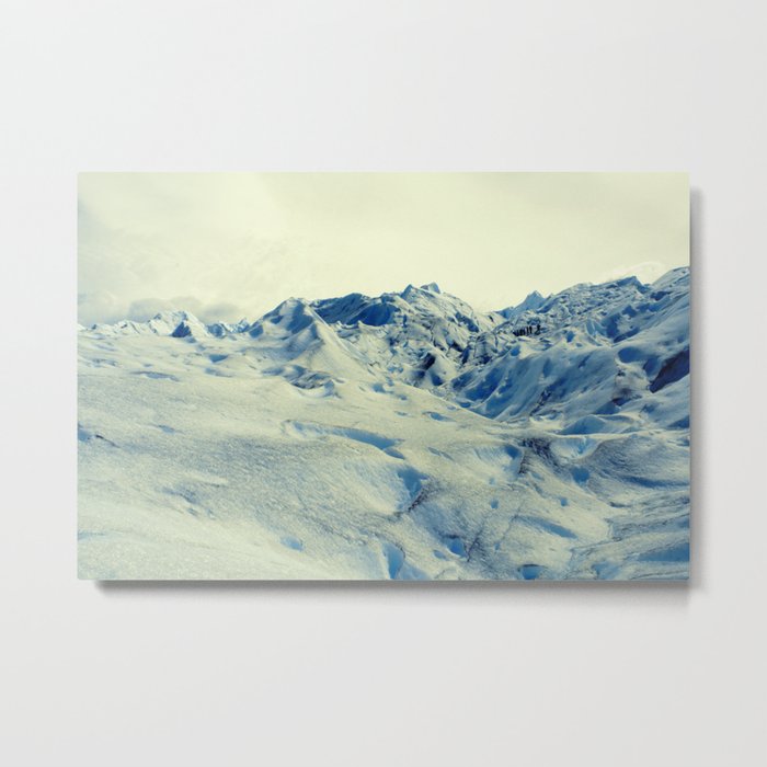 Glaciar Perito Moreno.  Metal Print