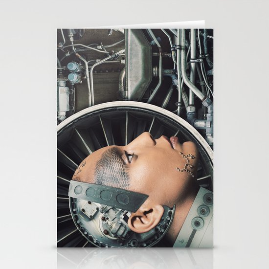 The Female Engine Stationery Cards