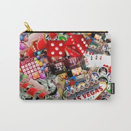 Gamblers Delight - Las Vegas Icons Carry-All Pouch