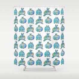 Bunny Butts Shower Curtain