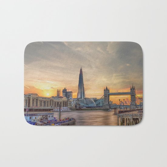 London Summer time Bath Mat