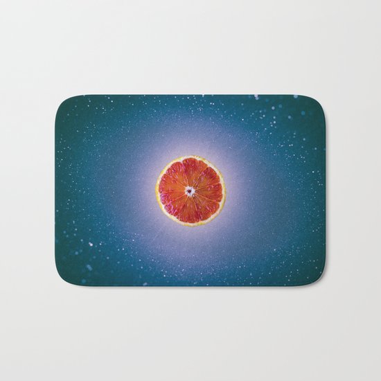Orange sky 4 Bath Mat