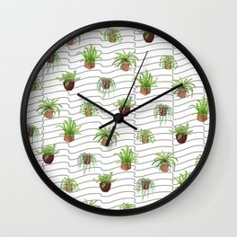 Plant Lady Wall Clock