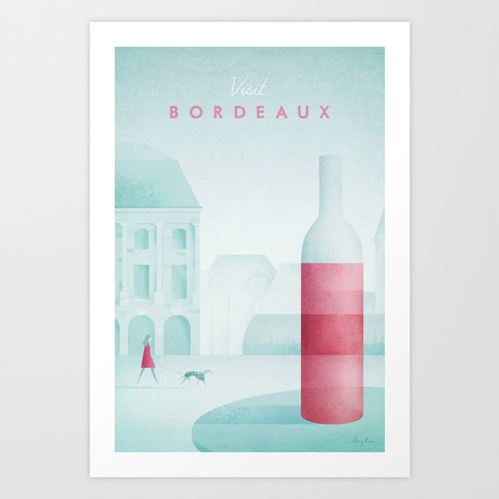 Bordeaux Art Print