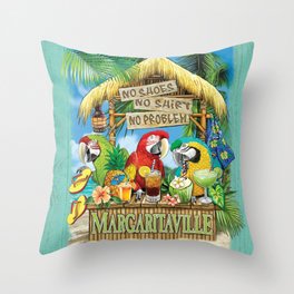 Margaritaville Set of 2 Outdoor Double Sided Decorative Throw Pillows