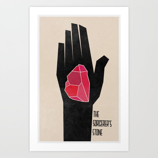 The Sorcerer's Stone (The Boy Who Lived 1 of 8) Art Print