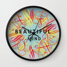 Beautiful Mind Wall Clock