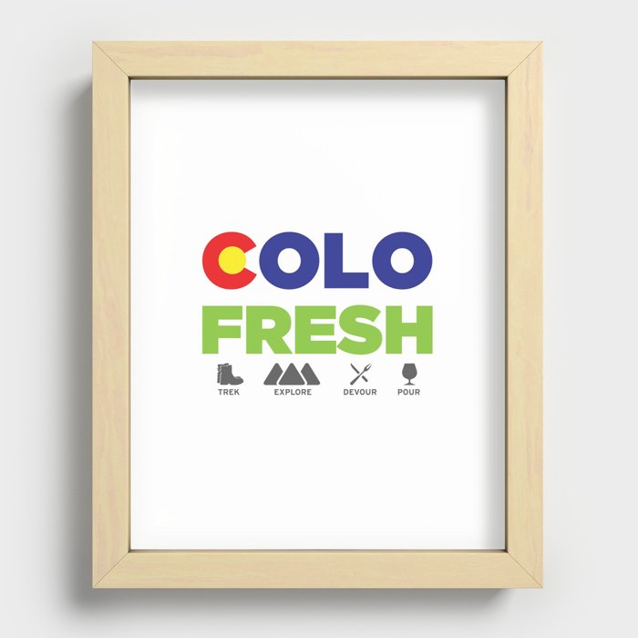 COLOFRESH Recessed Framed Print
