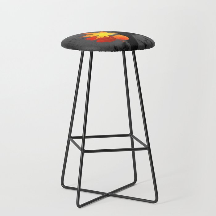 Folhas solitárias  Bar Stool