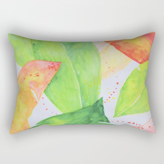 Botanical vibes 07 Rectangular Pillow