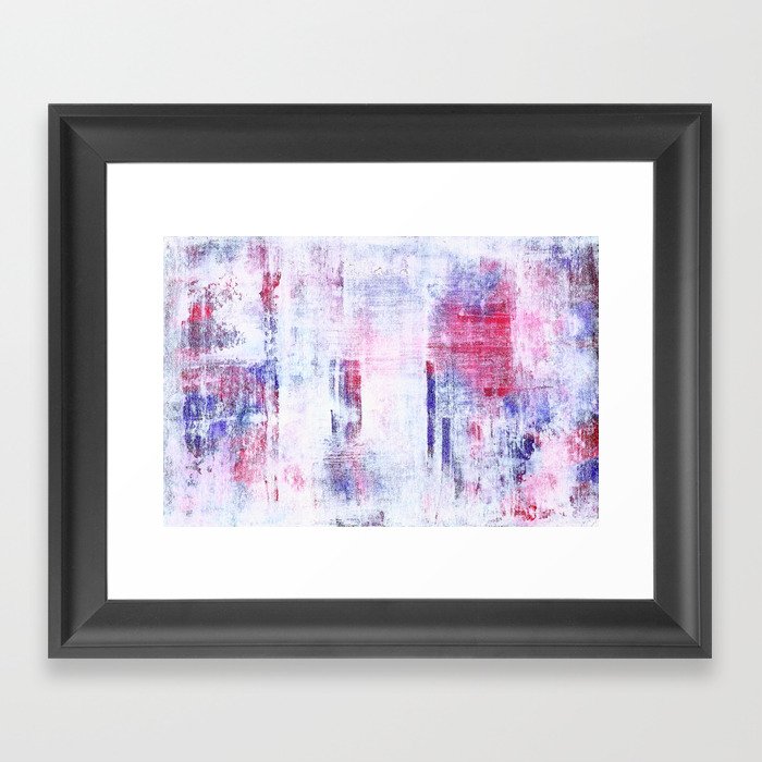 Berries And Cream Framed Art Print by Karen Stahlros Society6