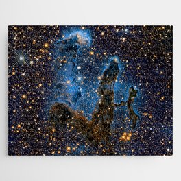 Pillars of Creation Starry Night Jigsaw Puzzle