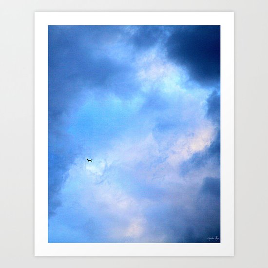 Into the Mist Art Print