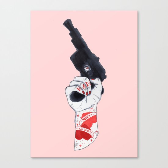 I Love You.... I Know Canvas Print