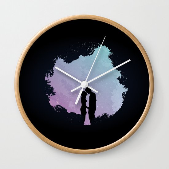 Edge of the Moonlight Wall Clock