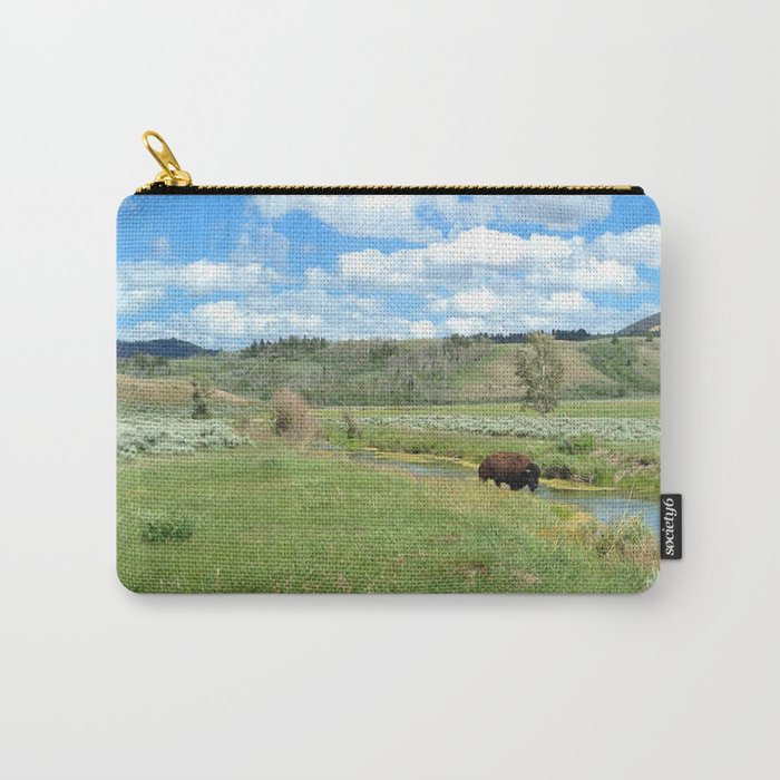 Bison, Grand Teton National Park, Wyoming Carry-All Pouch