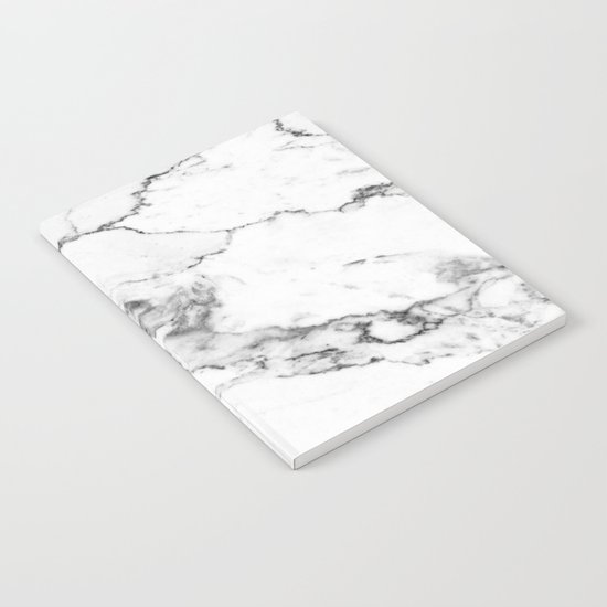 White Marble I Notebook