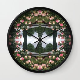 Pierre de Ronsard, Rose Beauty in the Botanics Wall Clock