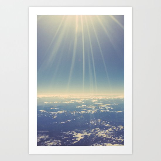 Rocky Mountains Art Print