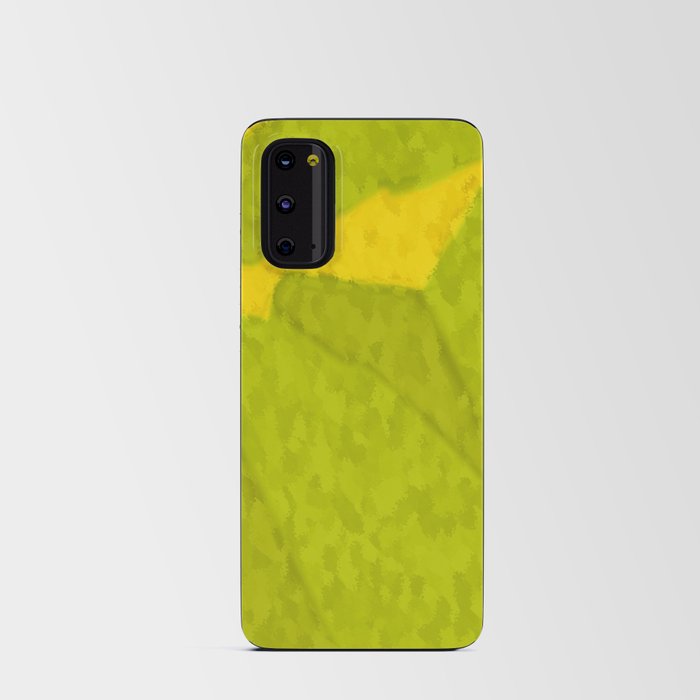Yellow Green Android Card Case