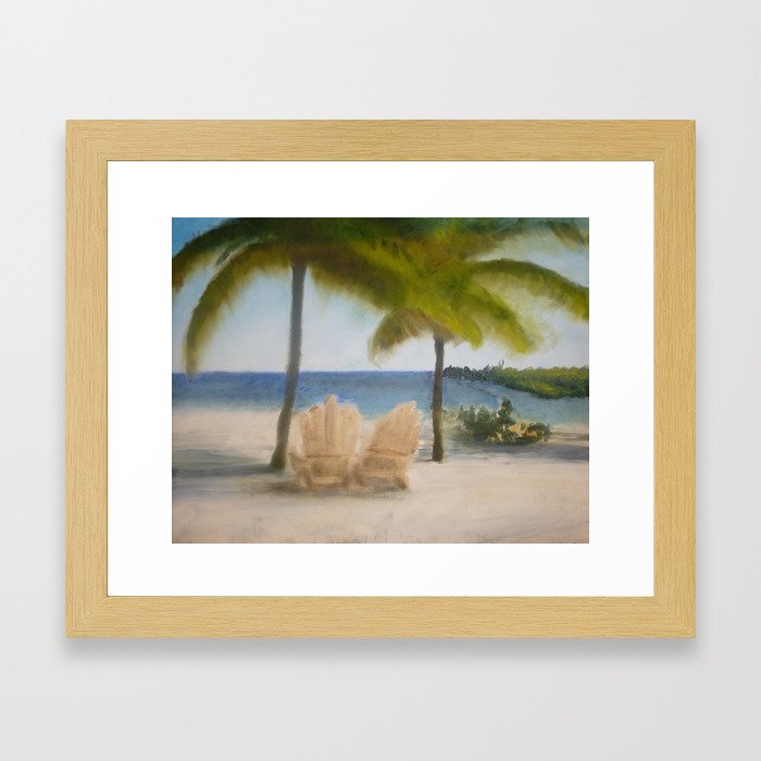 Tropical Honeymoon Framed Art Print