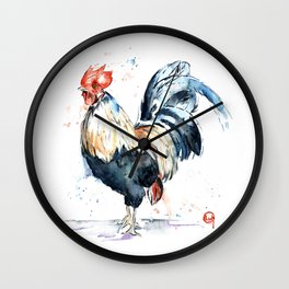 Rooster - Eary Riser Wall Clock