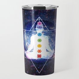 Merkaba Lightbody Chakra Meditation Travel Mug