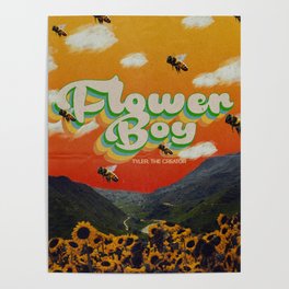 flower boy  Poster