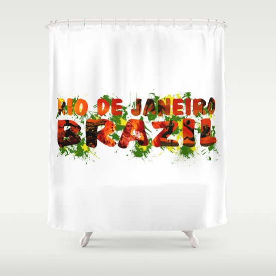 Rio de Janeiro Shower Curtain