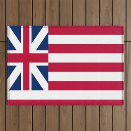 Historical flag of the USA : grand union flag Outdoor Rug