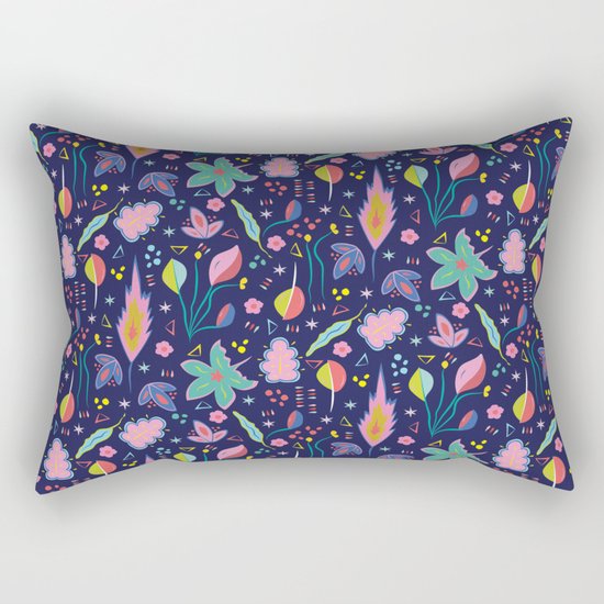 Fun in the Garden Rectangular Pillow