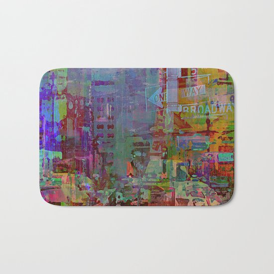 Somewhere in the city Bath Mat